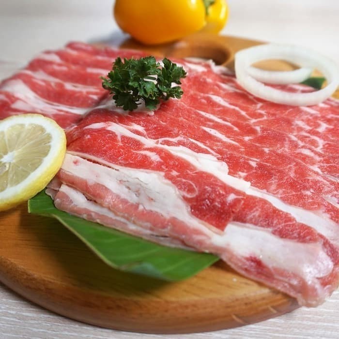 

Daging Sapi Lapis Us Sliced Beef / Us Shortplate Beef Slice 500Gr -Gratisongkir