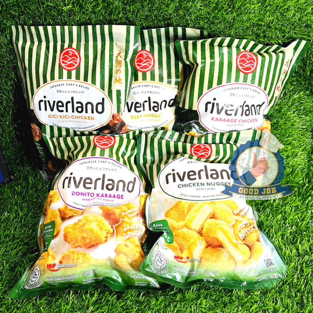 

Riverland Japanese Premium Nugget Chicken & Beef 500G Halall... -Gratisongkir