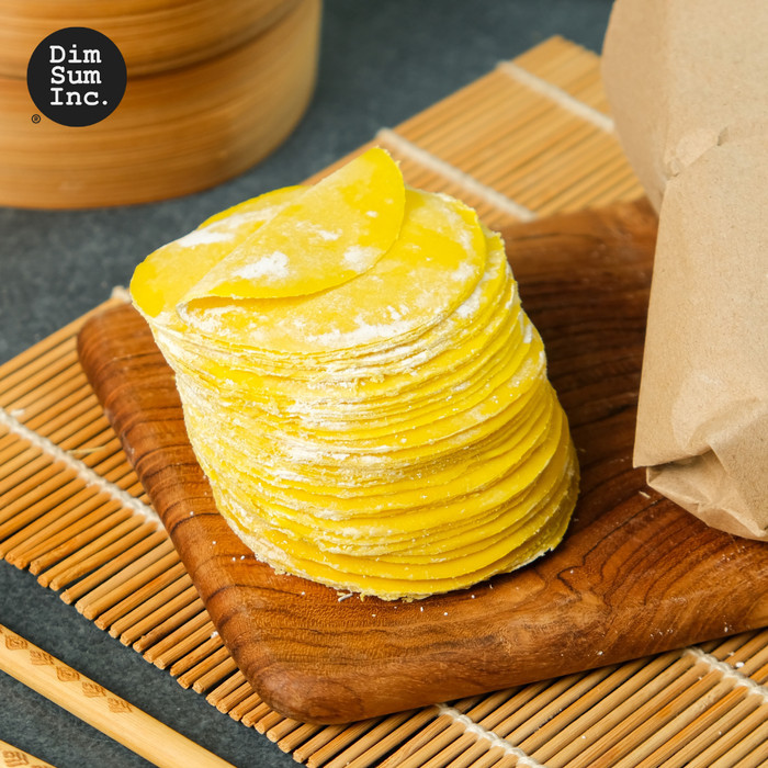 

Kulit Siomay Premium Kuning Bulat 8Cm Dimsum Gyoza Dumpling Wrapper -Gratisongkir