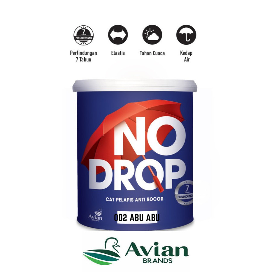 NO DROP 20KG ABU ABU NODROP 20KG ABU ABU CAT PELAPIS ANTI BOCOR NODROP