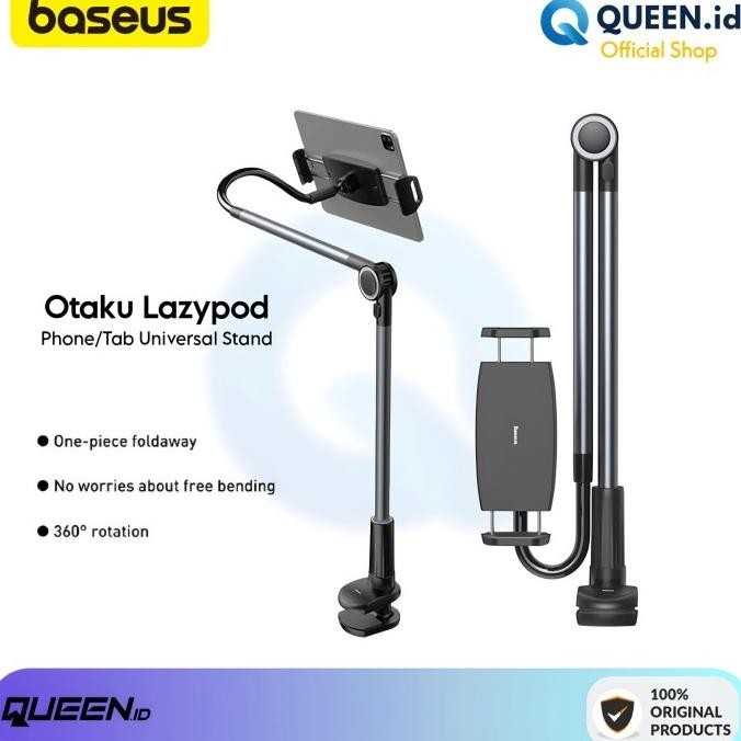Baseus Otaku Phone Stand Holder Lazypod Stand Jepit Tab - Hp