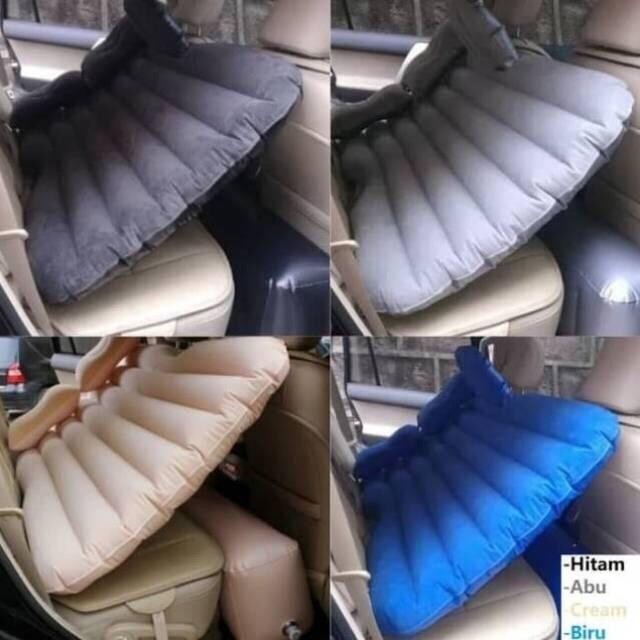 KASUR MATRAS ANGIN TRAVEL TIDUR MOBIL ERTIGA FREE POMPA ELEKTRIK