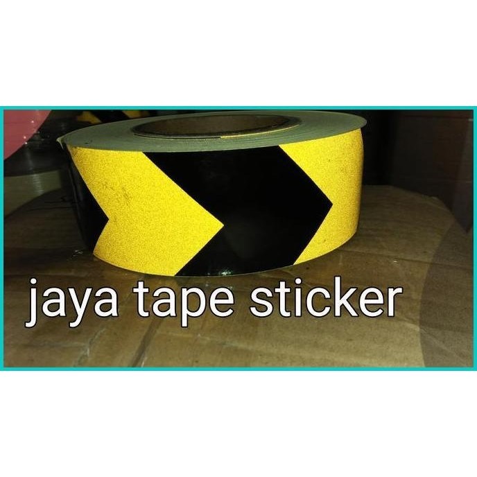 Sticker reflective arrow-scotchlite panah-stiker police line 2" 19F3B2