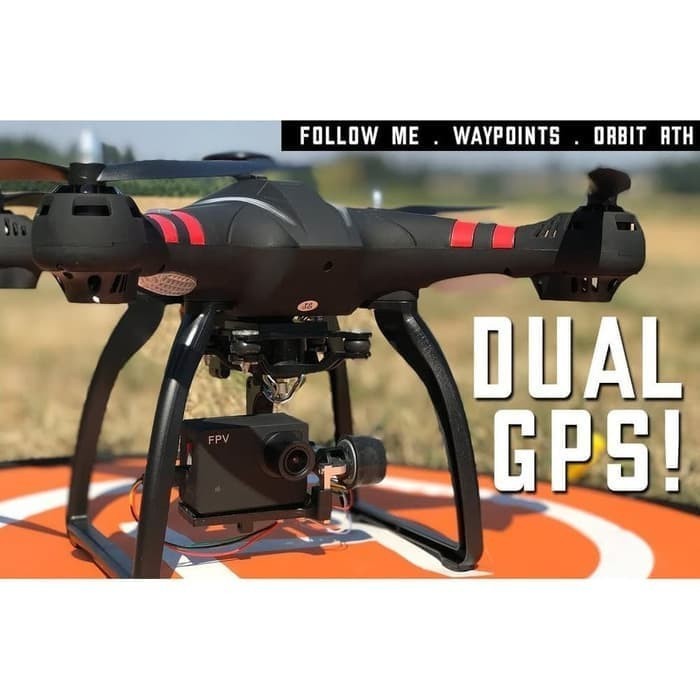 drone BAYANGTOYS X22 DUAL GPS Followme WIFI FPV FHD GIMBAL3 AXIS 330'