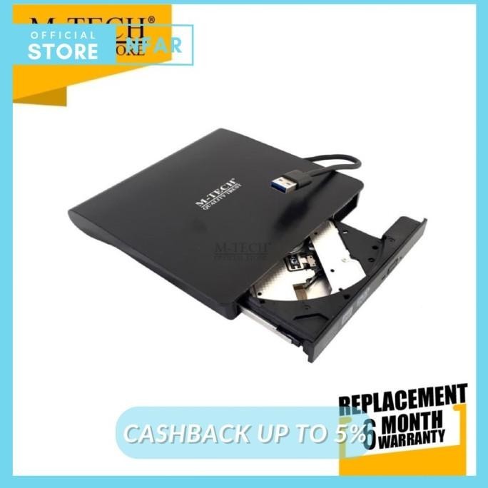 DVD EXTERNAL M-TECH USB 3.0 LAPTOP PORTABLE EKSTERNAL DVD RW EKSTERNAL