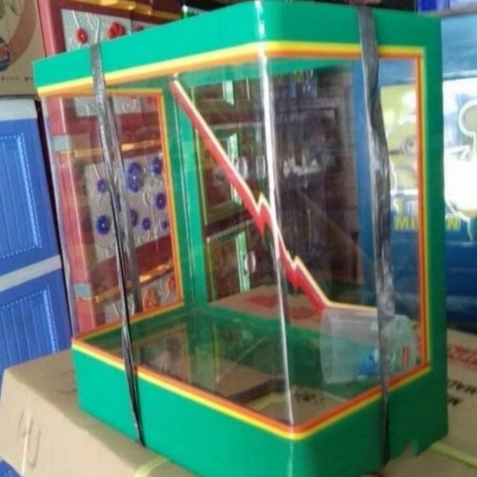 Aquarium Es Kelapa Akrilik |Aquarium Es Buah|Box Es Kelapa Besar