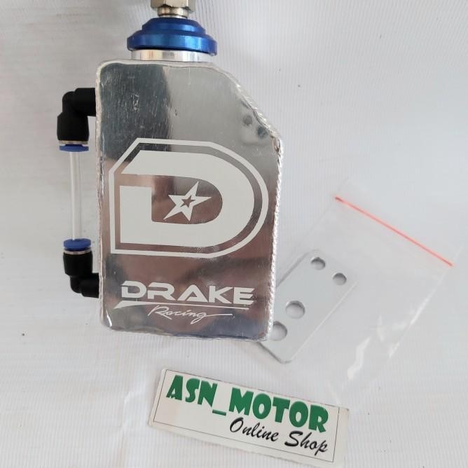 Variasi Tabung Botol Wadah Reservoir Air Radiator Drake Gold Biru Mrh