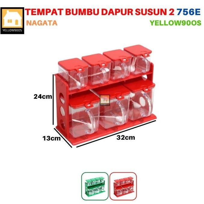 Tempat Bumbu Susun 2 Kitchen Set 756 E Nagata