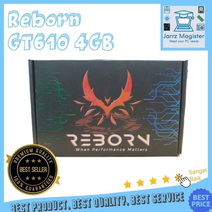 VGA NVIDIA GEFORCE REBORN GT 610 4GB DDR3 | VGA REBORN GT610