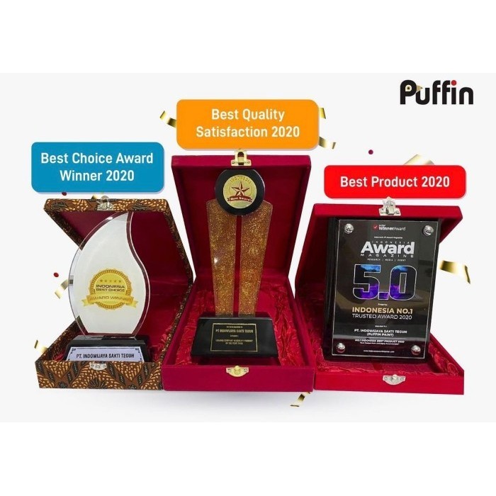 NEW SERIES CAT TEMBOK EXTERIOR PUFFIN PLUS 25KG ORIGINAL QUALITY