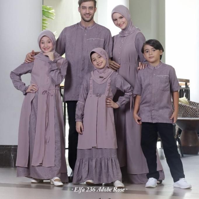 Sarimbit Ethica Elfa 236 Adobe Rose Berkualitas