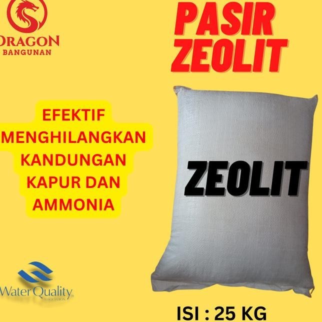 Berkualitas| Pasir Zeolite Media Filter Air Zeolit 25 KG