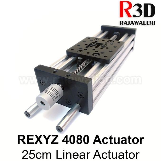 REXYZ Linear Actuator 4080 C Beam Aluminium Profile Bundle KIT NoMotor