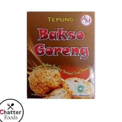 

Tepung Bakso Goreng AM 230gr / Bakso Goreng Instan / Bumbu Bakso HALAL