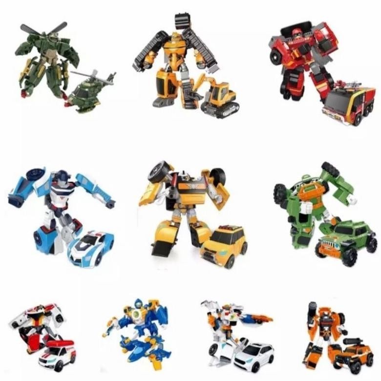 Baru Robot Mini Apache / Ambulun /  Mini C / Mini D / Metro / Mini X / Mini R / Zero / Mini W / Mini Y / Rocky / Vulcan / Suv / V Ambulan / Mach W / Zango / Mink Z / K Jeep / Super Transformed Robot / Transformers Harga Discount