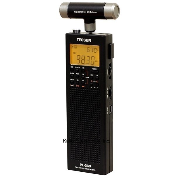 Tecsun Pl-360 Receiver Digital Radio Am Fm Sw Dsp Mw Lw Penerima Pl360