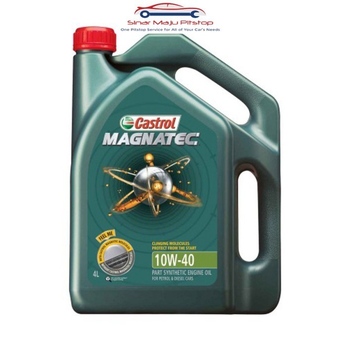 CASTROL MAGNATEC 10W-40 API SN/CF - OLI MOBIL BENSIN 4 LITER ORIGINAL