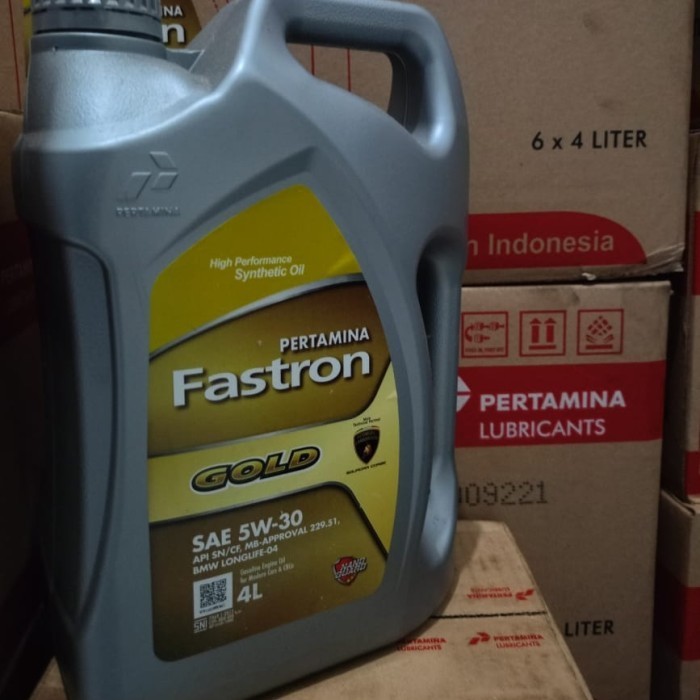 OLI MOBIL PERTAMINA FASTRON GOLD 5W 30 4L