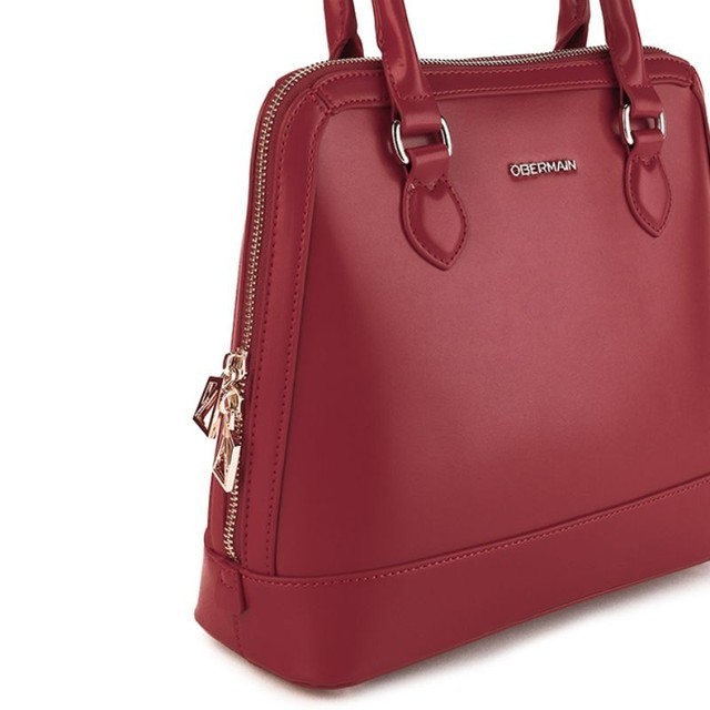 Obermain Tas Wanita Samantha Top Handle (L) Red Bx22023Rd