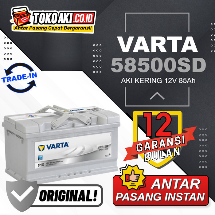 Aki Audi A6 C7 2012-2018 - Varta Silver Dyn. Mf 58500 - 85Ah