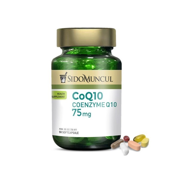 Sido Muncul Coq10 Coenzyme Q10 + Vitamin E 300 Iu Soft Capsule