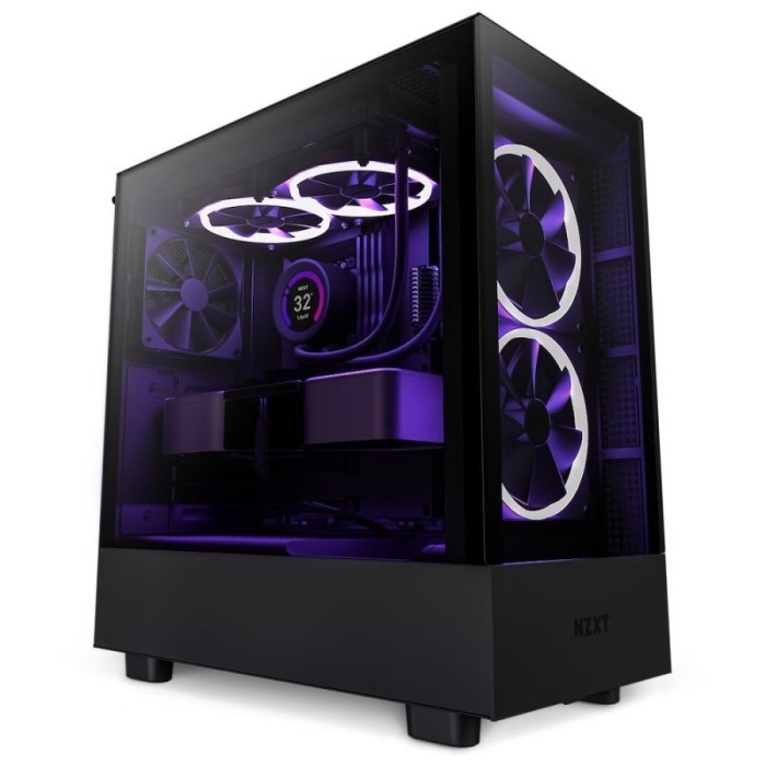 Nzxt H5 Elite Atx Premium Compact Mid Tower Gaming Case