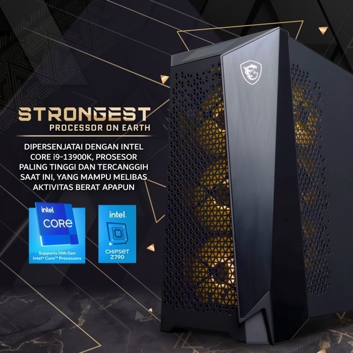 Msi Meg Desktop Xiv-K I9-14900K Rtx 4090 128Gb Nvme Aio Termurah Terlaris Promo
