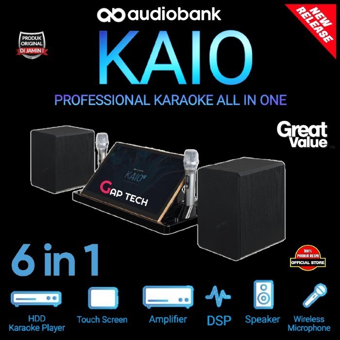 Audiobank Kaio Professional All In One Karaoke System Original