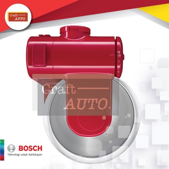 Bosch Kitchen Machine/ Stand Mixer Mum44R1 Merah
