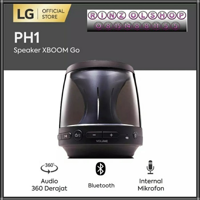 Portable Speaker Lg Ph1 Bluetooth