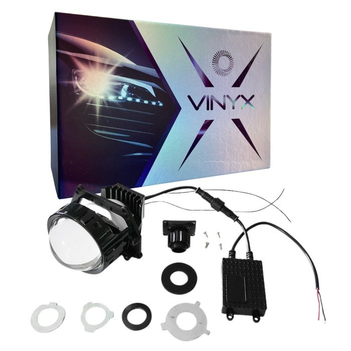 Lensa Lampu Led Projector Projie Biled 3 Inch Mobil Motor Vinyx P35