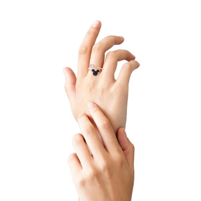 Ubs Cincin Emas Disney Mickey Mouse - Ccy0182 - 17K