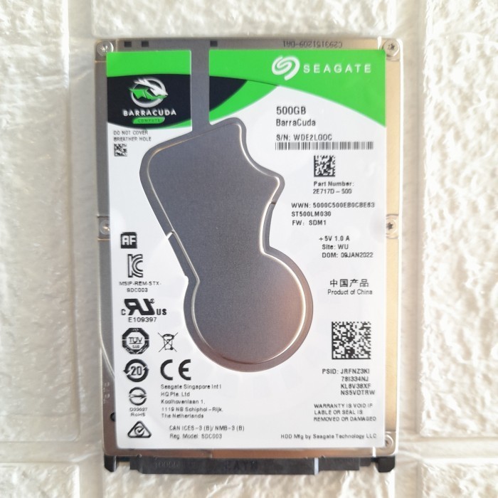 HARDISK LAPTOP 500 GB/1TB/2TB SATA 2'5 PS3 PS4 PS 4 INTERNAL HDD