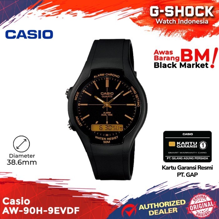 Casio General Aw-90H-9Evdf Aw-90H Aw-90 Aw90H Aw 90H