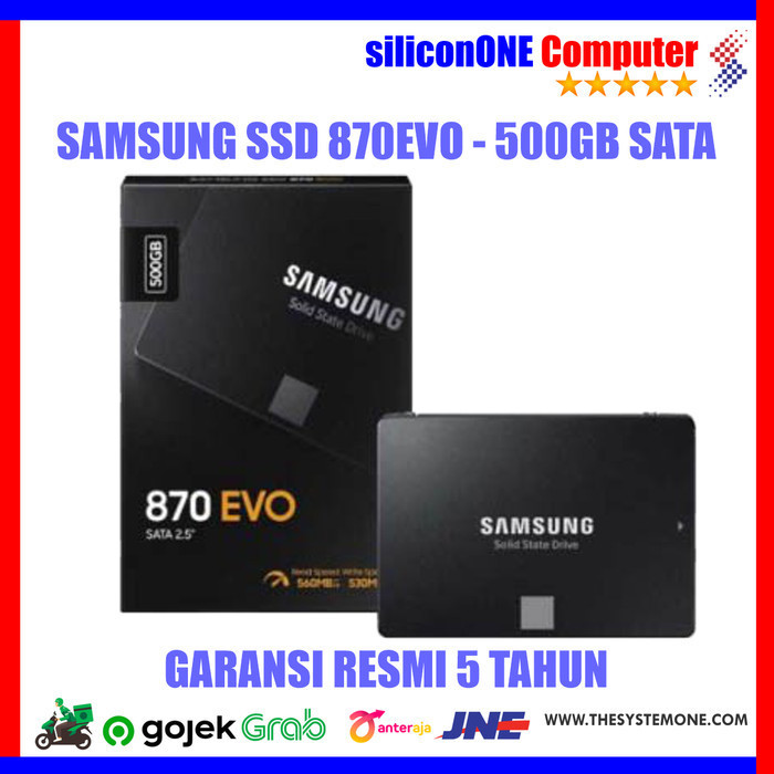Samsung SSD 870EVO - 500GB 870 EVO 500 GB SATA