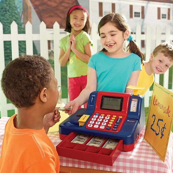 Learning Resources Pretend & Play Teaching Cash Register