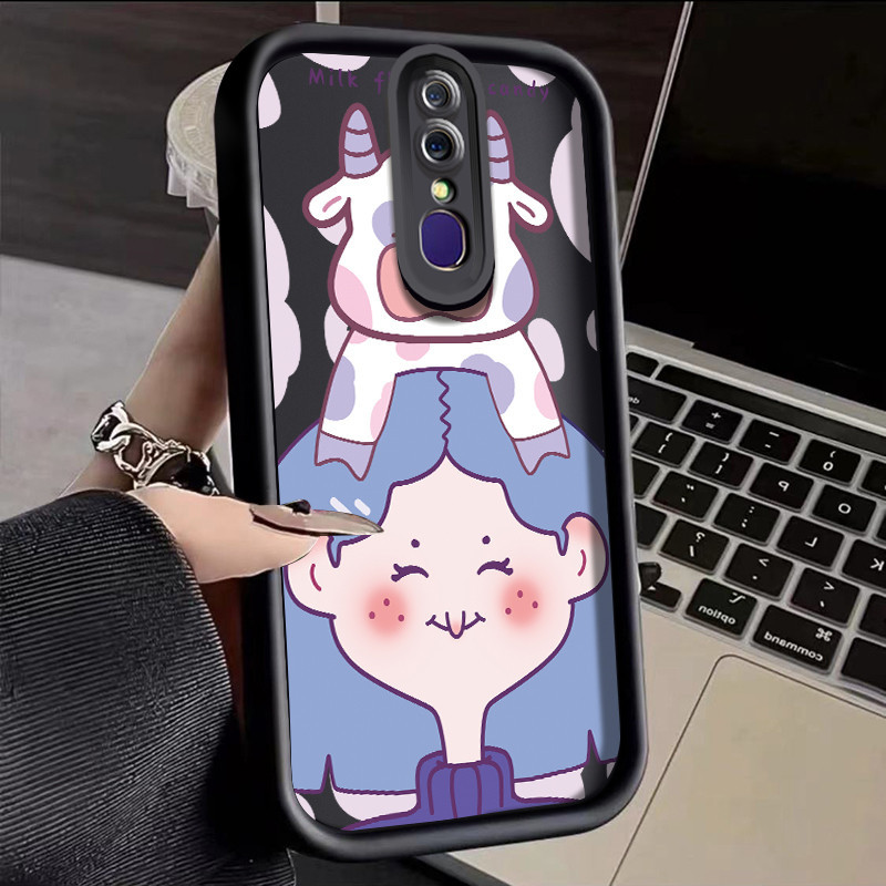 Casing Hp OPPO F11 OPPO A9 2019 OPPO A9x Case Anti Drop silikon pasangan HP Casing ponsel imut Softc