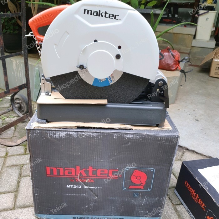 TERBARU - Mesin Potong Besi Maktec Mt243 Mesin Cut Off Maktec mt243 Mt 243 14"