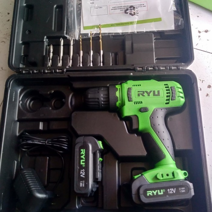 TERMURAH - bor cordless 12 volt Ryu