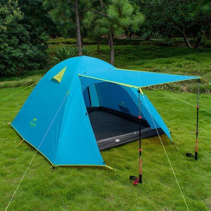 Tenda Professional 3 Naturehike Nh18Z033-P Camping 3P Orang P Series