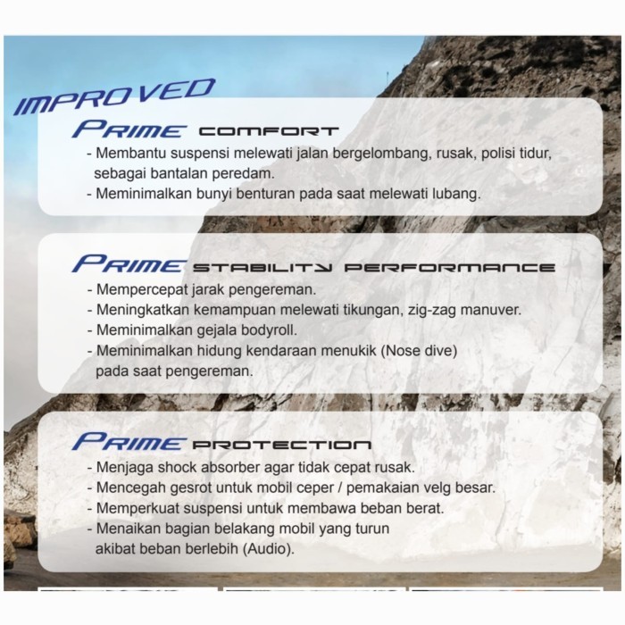 Dumper Xpander Cross Prime Stabilizer Spring Buffer Damper Fullset