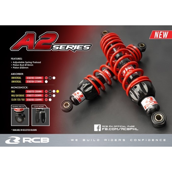 Shockbreaker Shock Rcb A2 335Mm Supra Revo Blade Rxking Dll