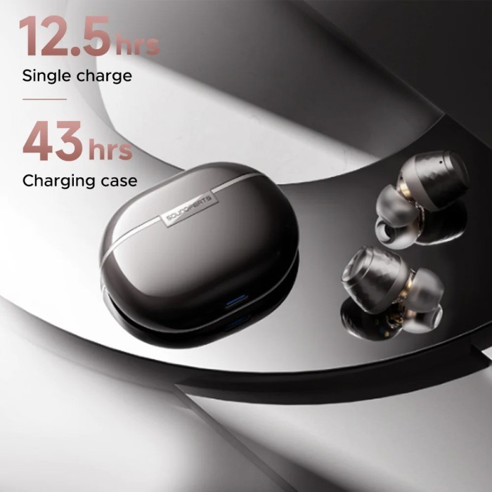 Soundpeats Engine4 /Engine 4 True Wireless Tws Earphone Ldac 43 Hours