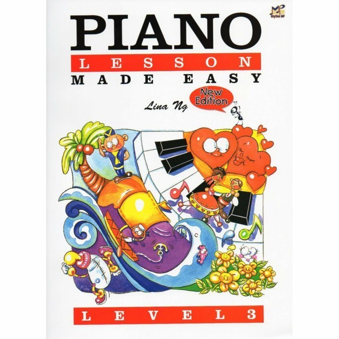 

Piano Lesson Made Easy Level 3 Lina Ng - Buku Belajar Piano Pemula