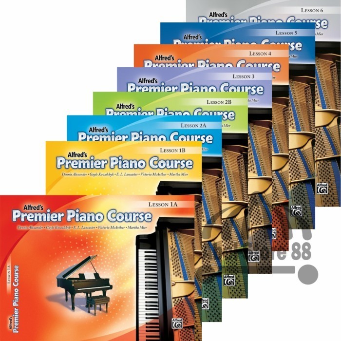 

Alfred Premier Piano Course Lesson 1A1B2A2B3456 - Buku Piano