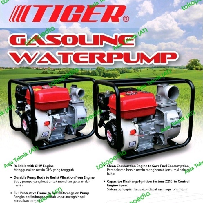 Mesin Pompa Air Sawah Irigasi Alkon Water Pump 2 Inch 2" Terbaik Termurah Terlaris Promo