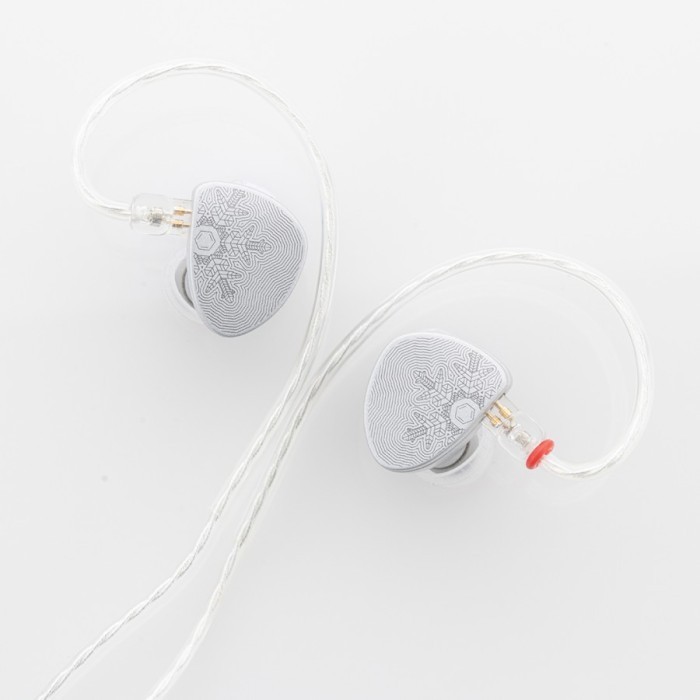 Moondrop Aria Black / Snow Edition Diamond Like Carbon Driver Earphone