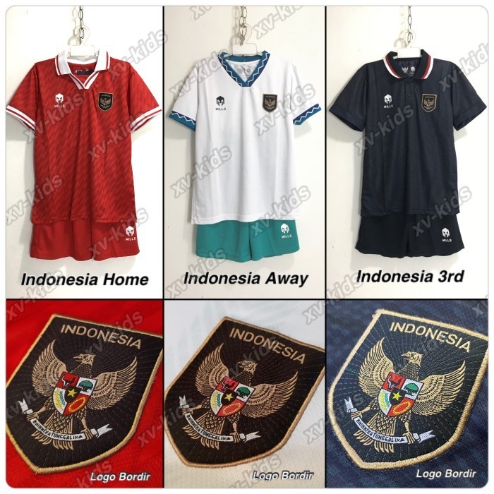 Kaos Bola Kids Timnas Indonesia Jersey Kids Timnas Indonesia Anak