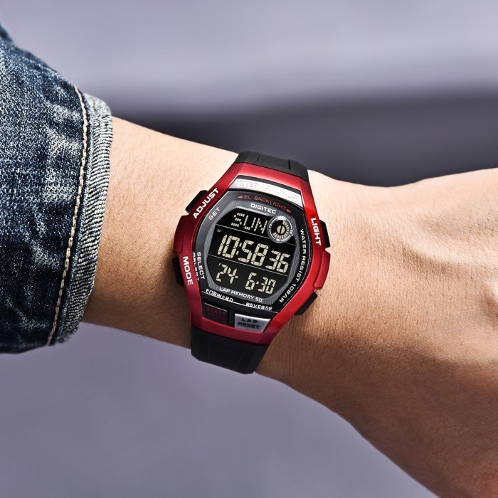 Digitec Ds-3108T - Jam Tangan Unisex - Step Tracker - 3108 - Original