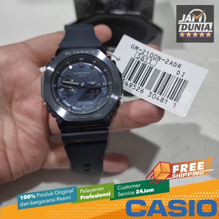 Casio Original G-Shock Gm-2100N-2A Gm 2100N 2A 2100 N Gm2100 Pria La